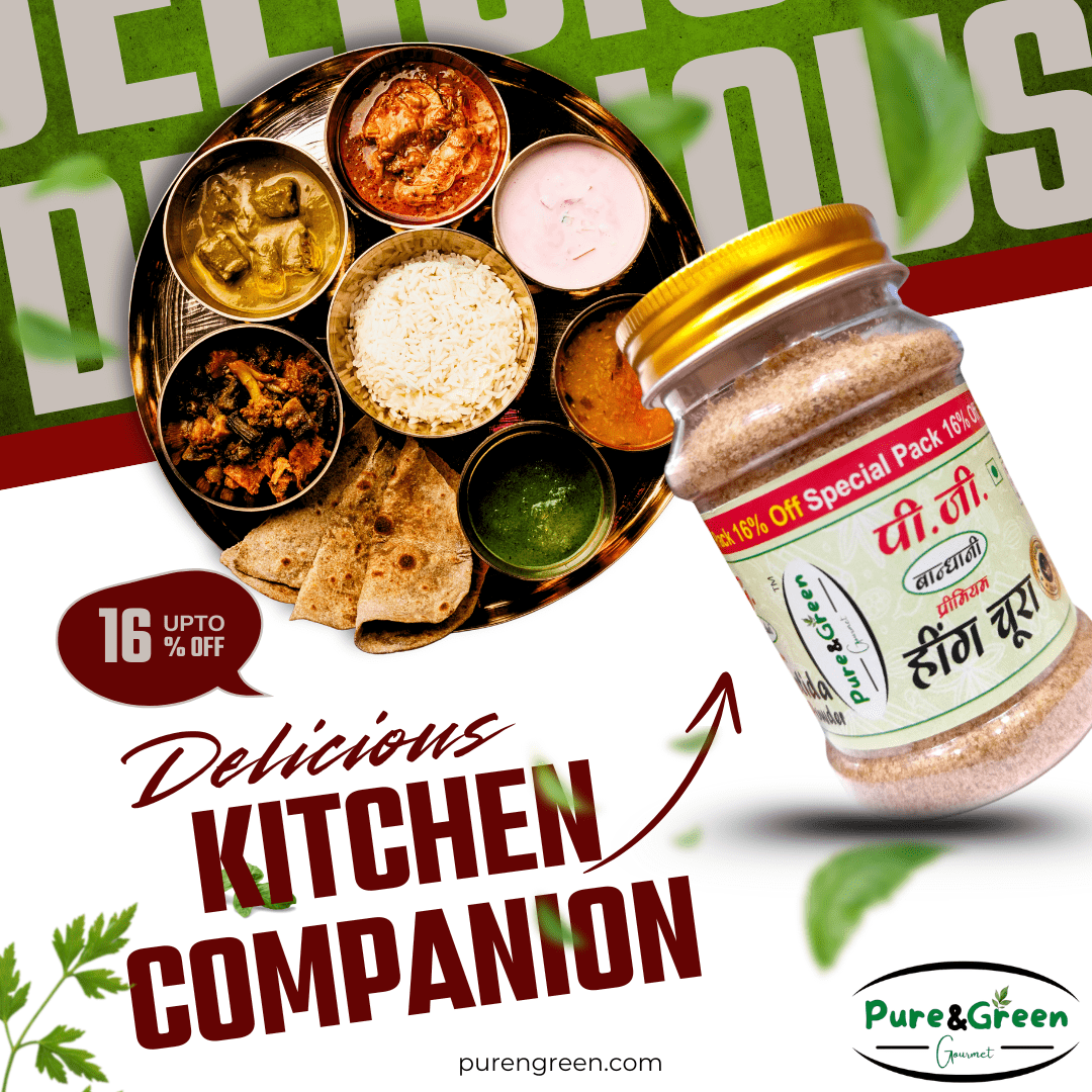 100 gm Pure Hing Powder | Pure&Green Gourmet Asafoetida Powder(Hing) | Strong Heeng Powder - Image 4